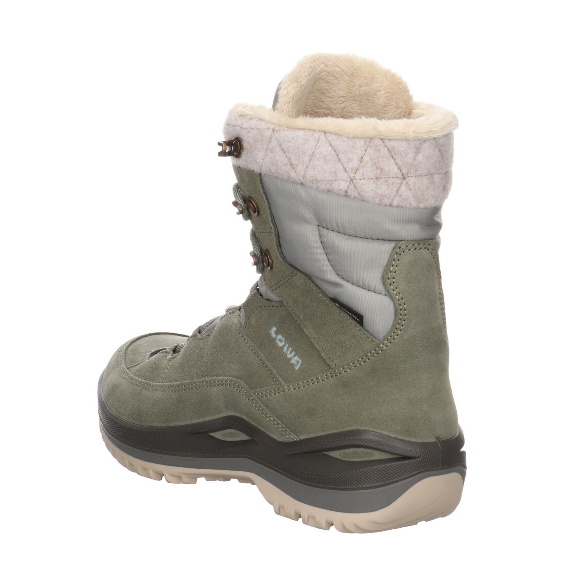 Lowa Damen Schuhe III seegras/jade Wanderschuh Outdoor Leder-/Textilkombination Outdoorschuh GTX Calceta