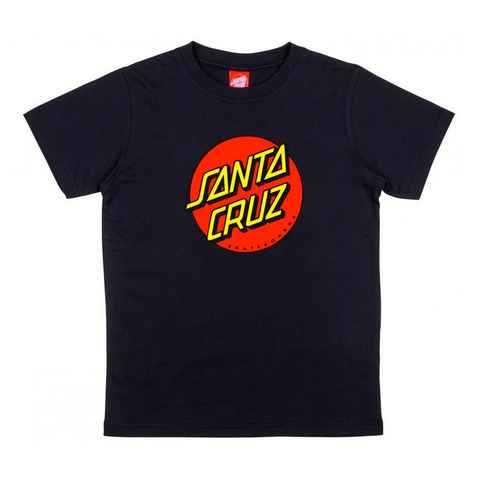 Santa Cruz T-Shirt Youth Classic Dot - black