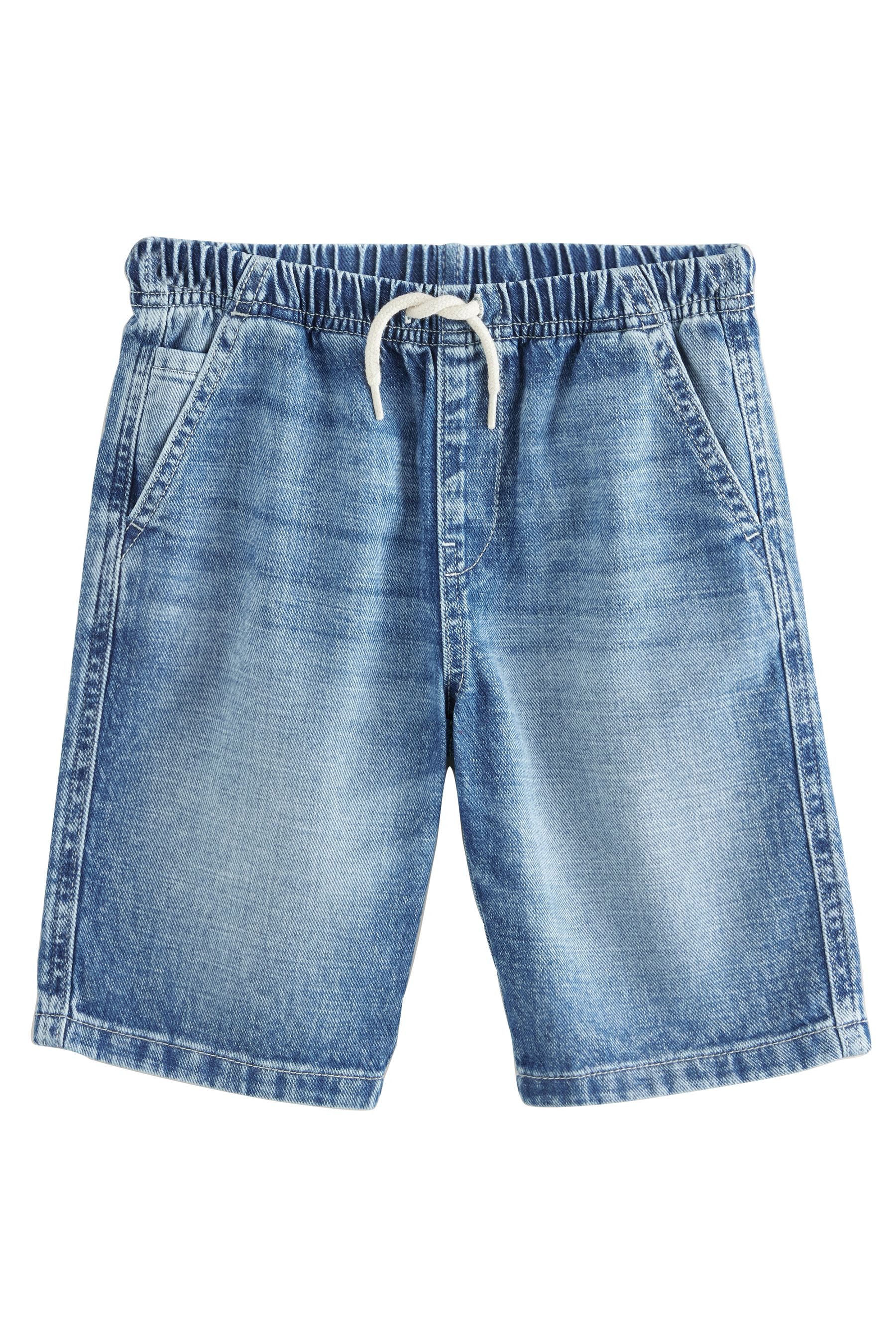 Next Shorts Denim-Bermudashorts aus 100 % Baumwolle 2er-Pack (2-tlg)