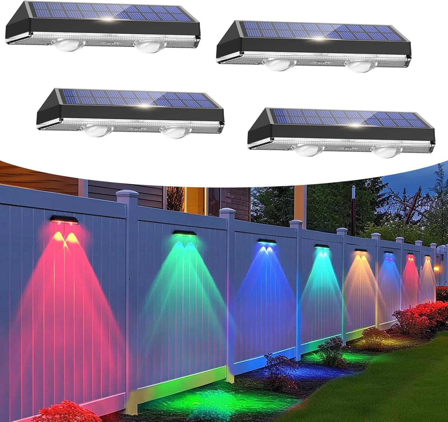 BlingBin LED Solarleuchte 2/4/6 Stück Wasserdichte günstig online kaufen