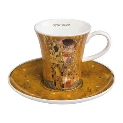 Goebel Espressotasse Der Kuss Artis Orbis Gustav Klimt, Fine China-Porzellan