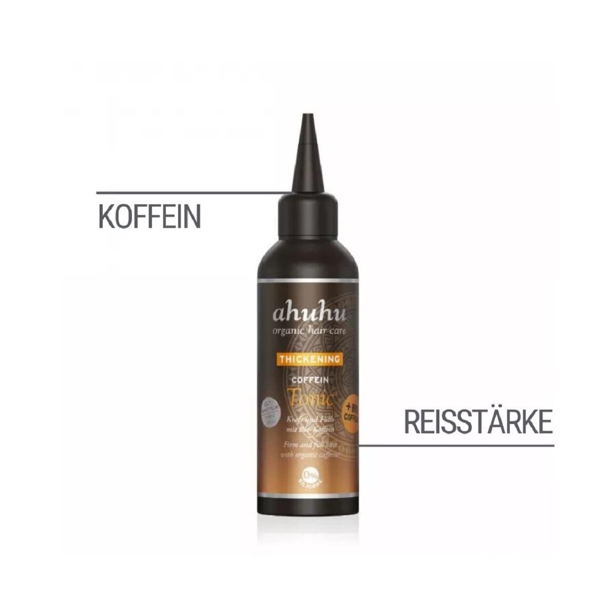 Ahuhu Haartonikum ahuhu THICKENING Coffein Tonic - Vitalisierendes Haartonikum, 1-tlg.