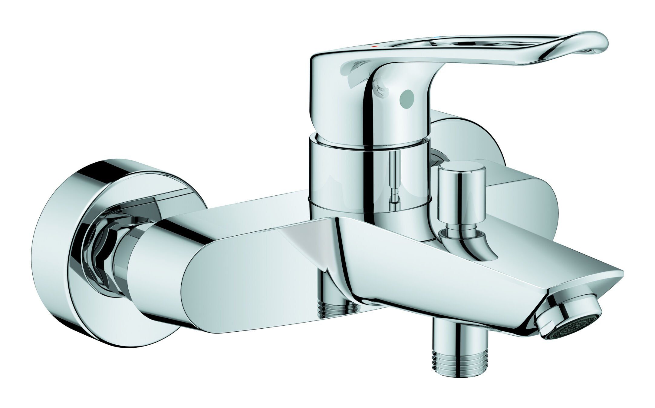 Grohe Wannenarmatur Eurosmart Einhand-Wannenbatterie offener Hebel - Chrom