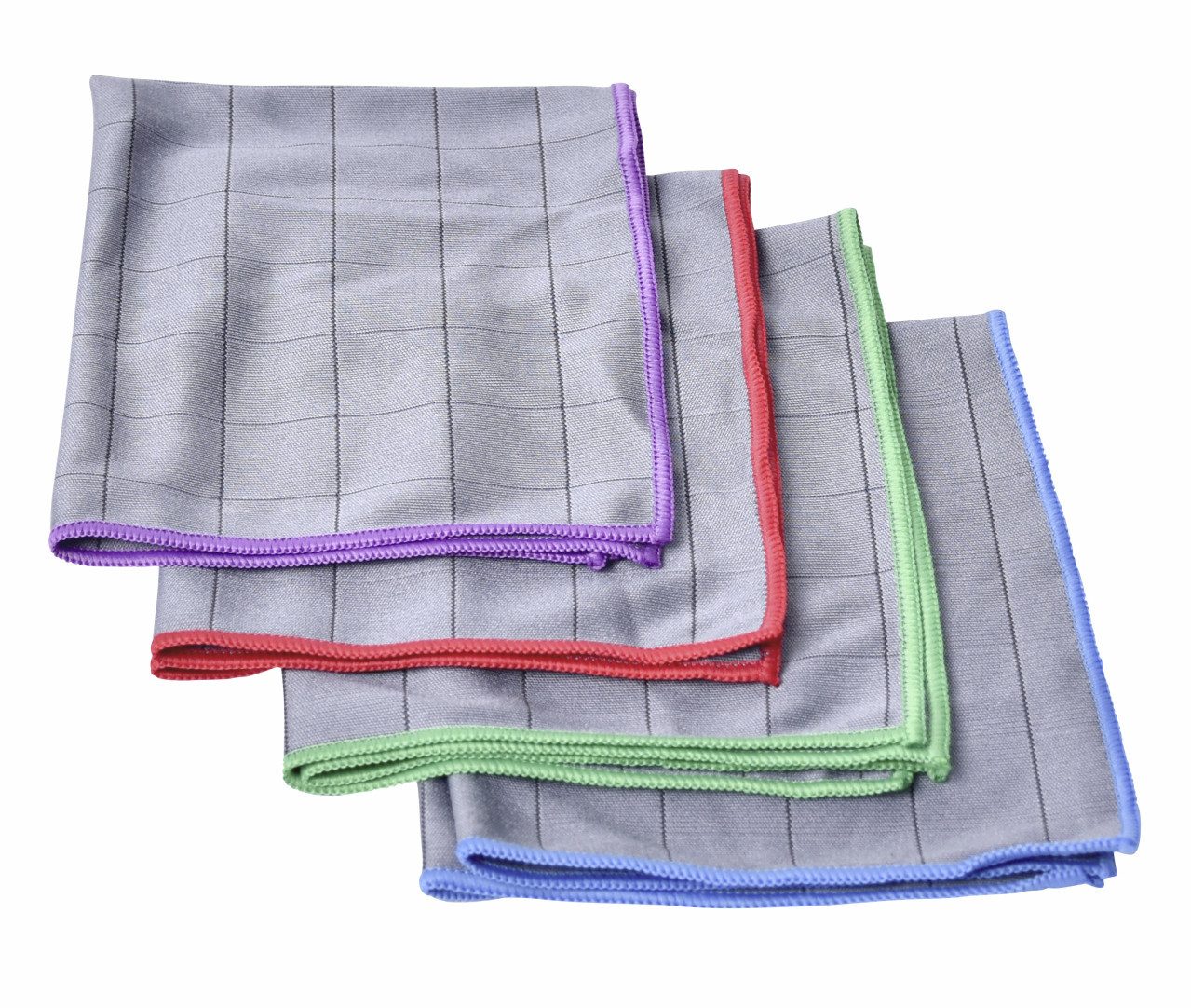 Broszio Broszio Reinigungstücher Carbon 40 x 32 cm grau Reinigungstücher (Polyester)