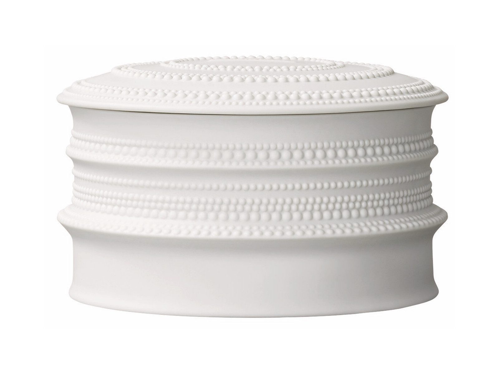 Rosenthal Vorratsdose Pisara Dose groß weiß 14cm, Porzellan