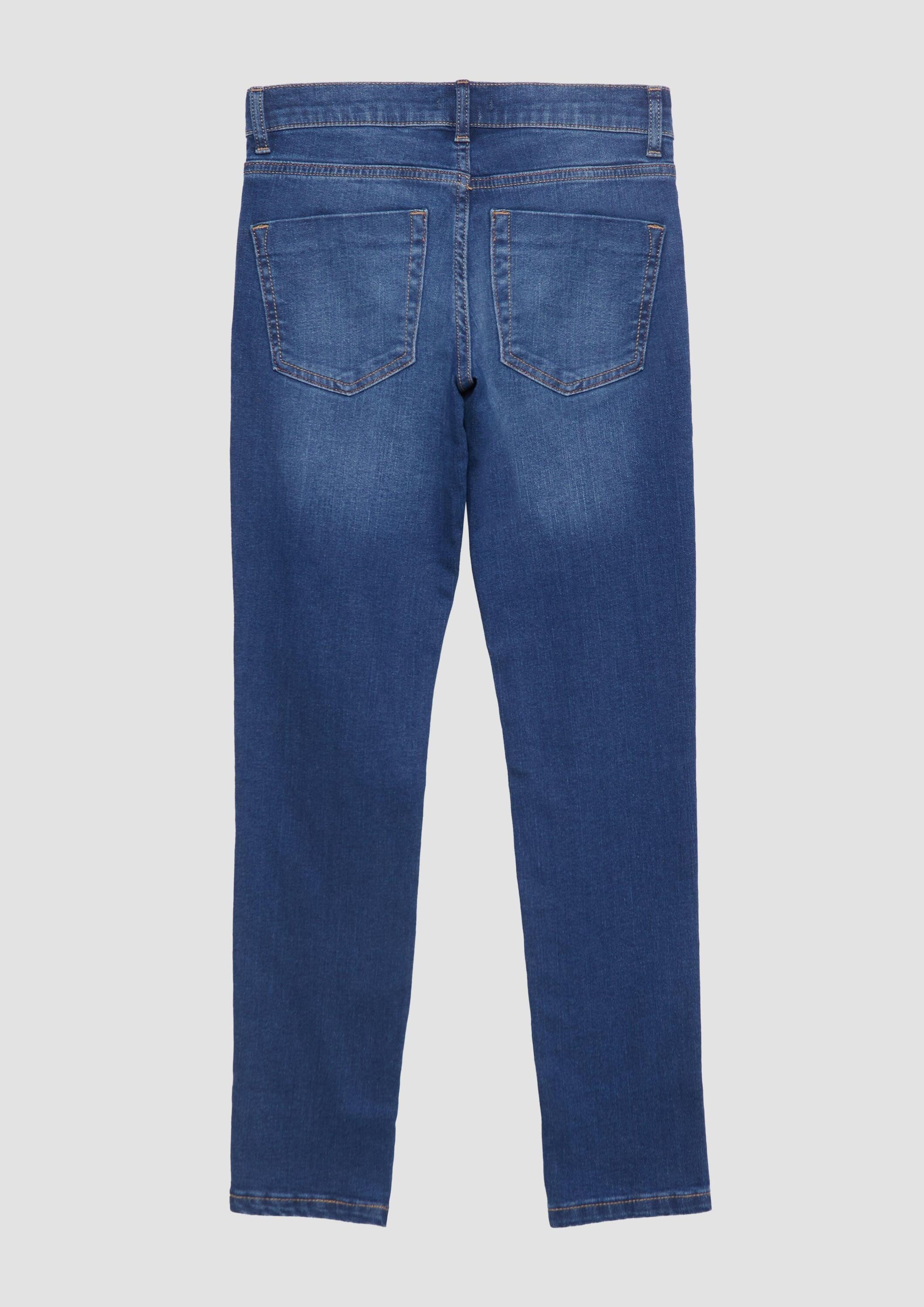 s.Oliver Slim-fit-Jeans Jeans-Hose SURI Jeans Suri / Regular Fit / Mid Rise / Slim Leg / Soft & warm inside