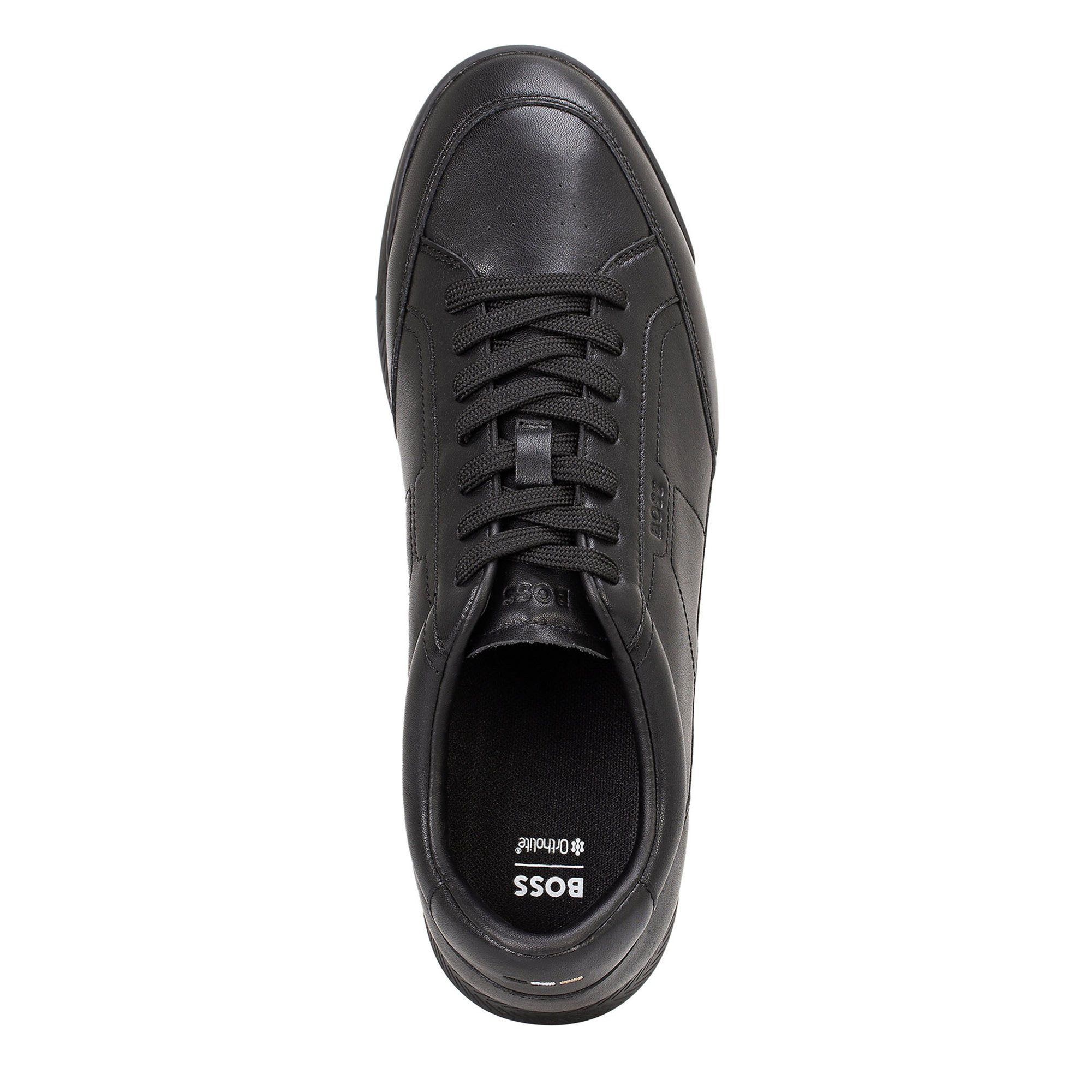 BOSS Herren Sneaker Leder Nitan Lowp bu Sneaker