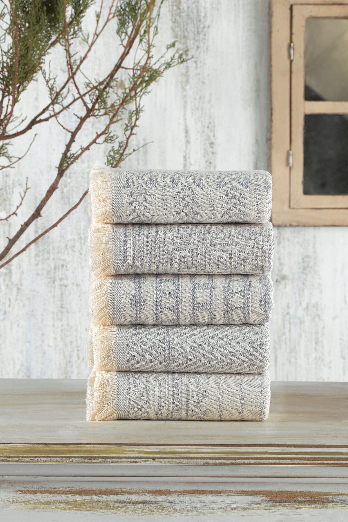 L'Essentiel Maison Handtuch Set Maya, Baumwolle (Set, 5-St), 5-teilige Hand günstig online kaufen