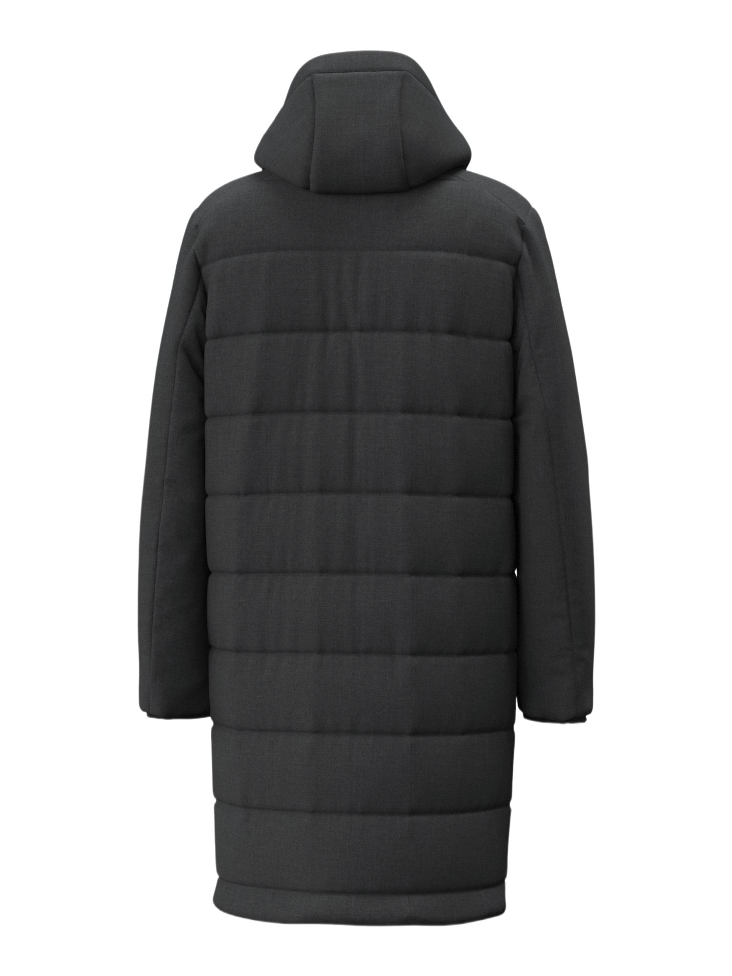 Strellson Funktionsjacke schwarz,Outdoor,Polyester,Unifarben,Stehkragen,Lang,Regular Fit