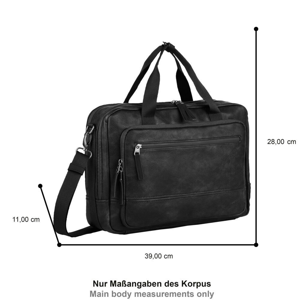 camel active Aktentasche Traces, aus Lederimitat, funktional mit vielen Fäc günstig online kaufen