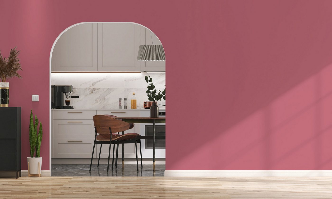 Thumbnail - Puro Wand- und Deckenfarbe PURO Wandfarbe Pink "Peachy Pink" DD125871 5 l
