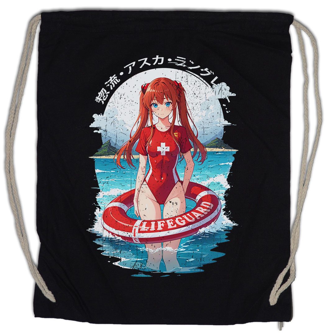 Urban Backwoods Turnbeutel Langley Lifeguard Turnbeutel Genesis Nerv Asuka Neon Gendo Evangelion (1-tlg), Anime Shinji Ikari Logo