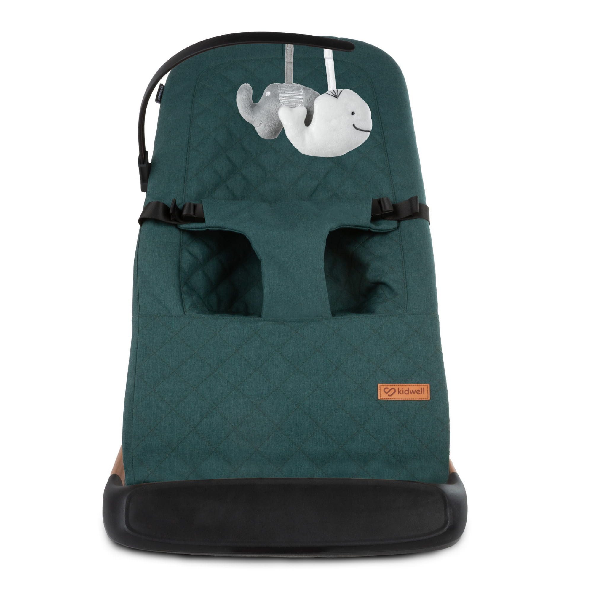 COIL Babywippe Baby Bouncer, Babyschaukel, Schaukelstuhl, 3-Stufen-Verstellung, Anti-Rutsch-Elemente, ergonomische Polsterung