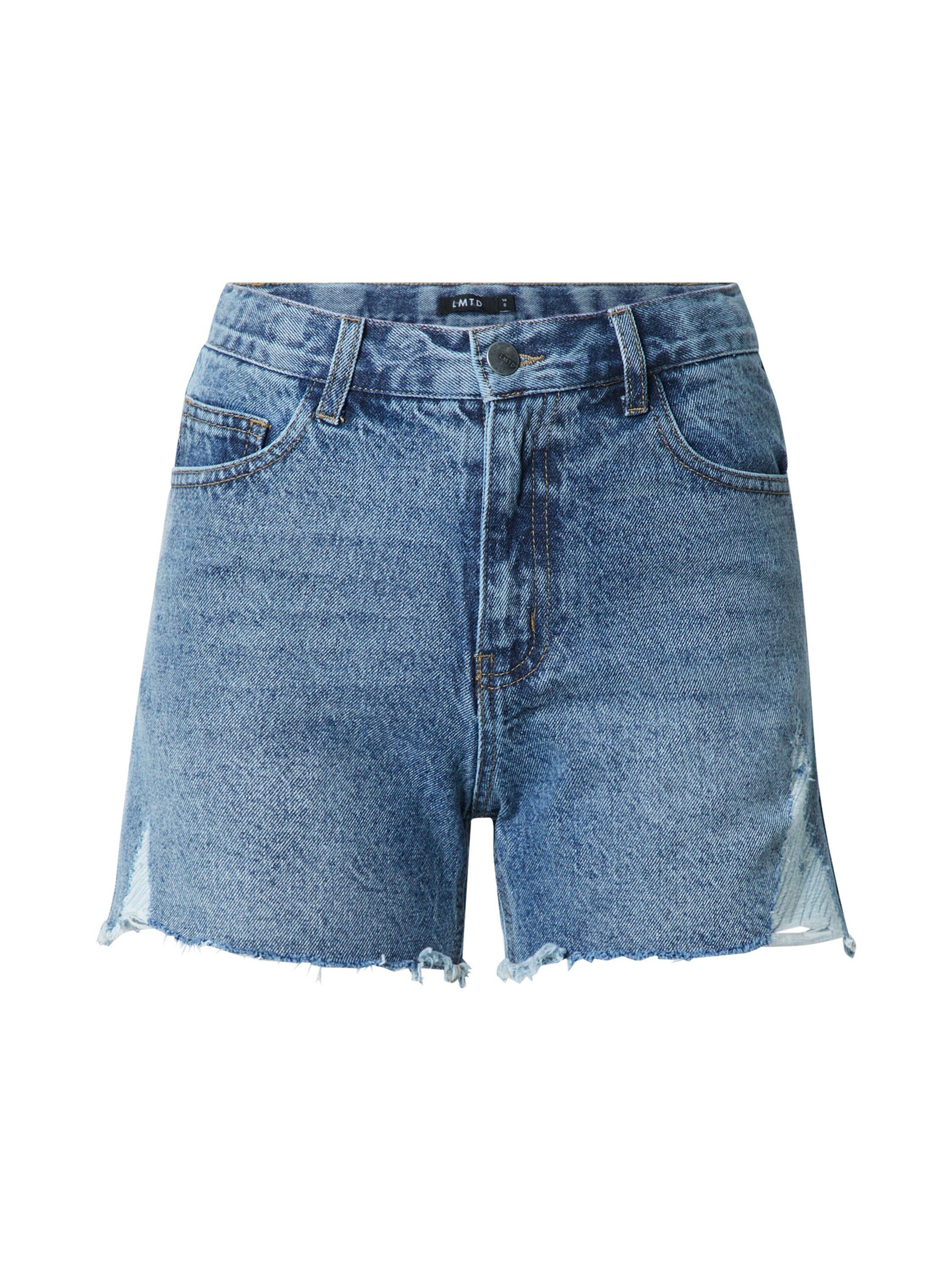 LMTD Jeansshorts HARRAH (1-tlg) Fransen