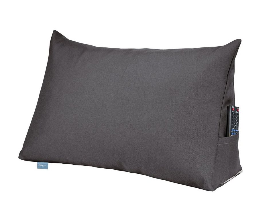 XDREAM Rückenkissen ergonomisches Keilkissen für Bett und Sofa, 1