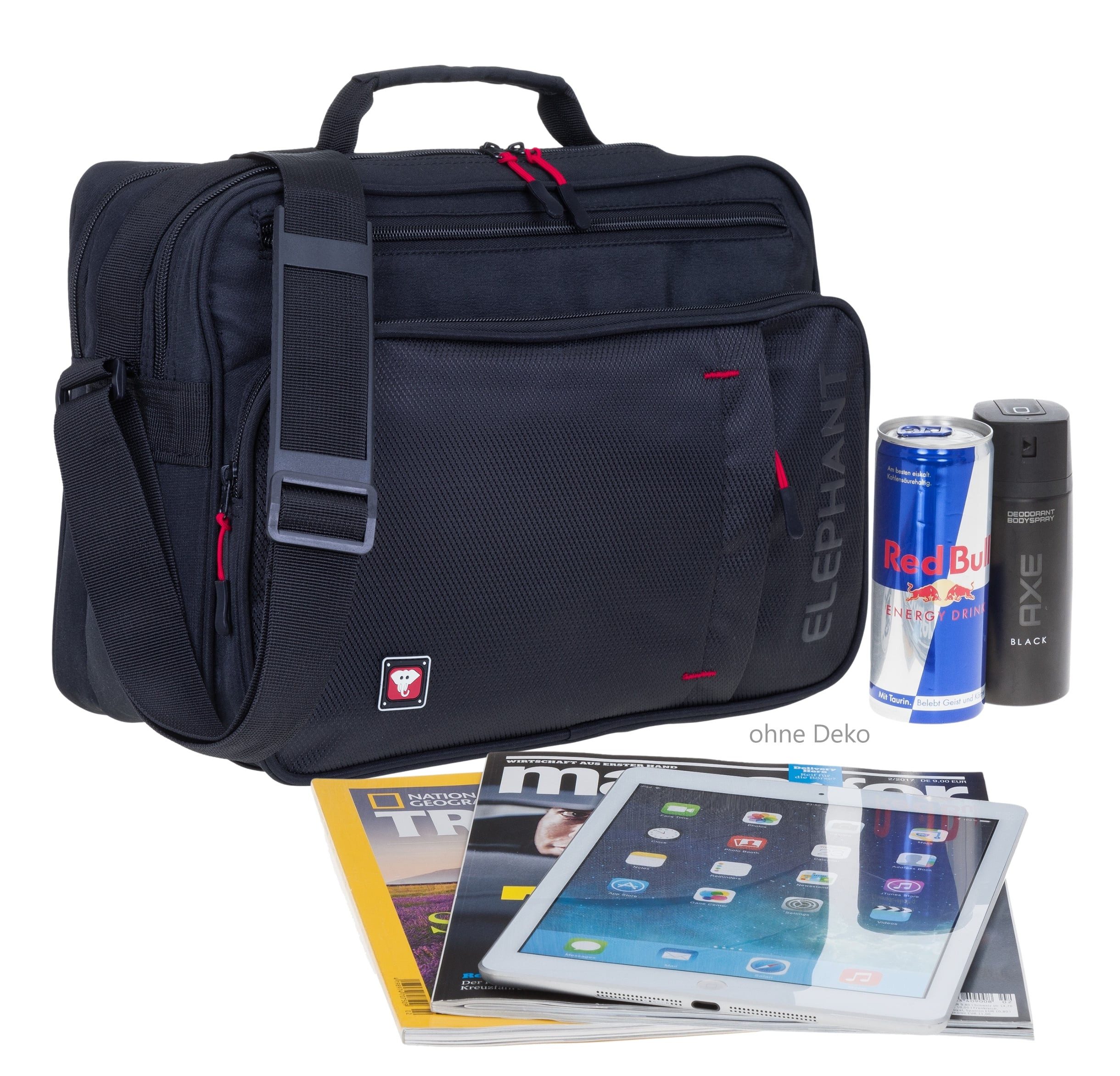 ELEPHANT Flugumhänger Arbeitstasche Bürotasche Handgepäck Freizeit Querform günstig online kaufen