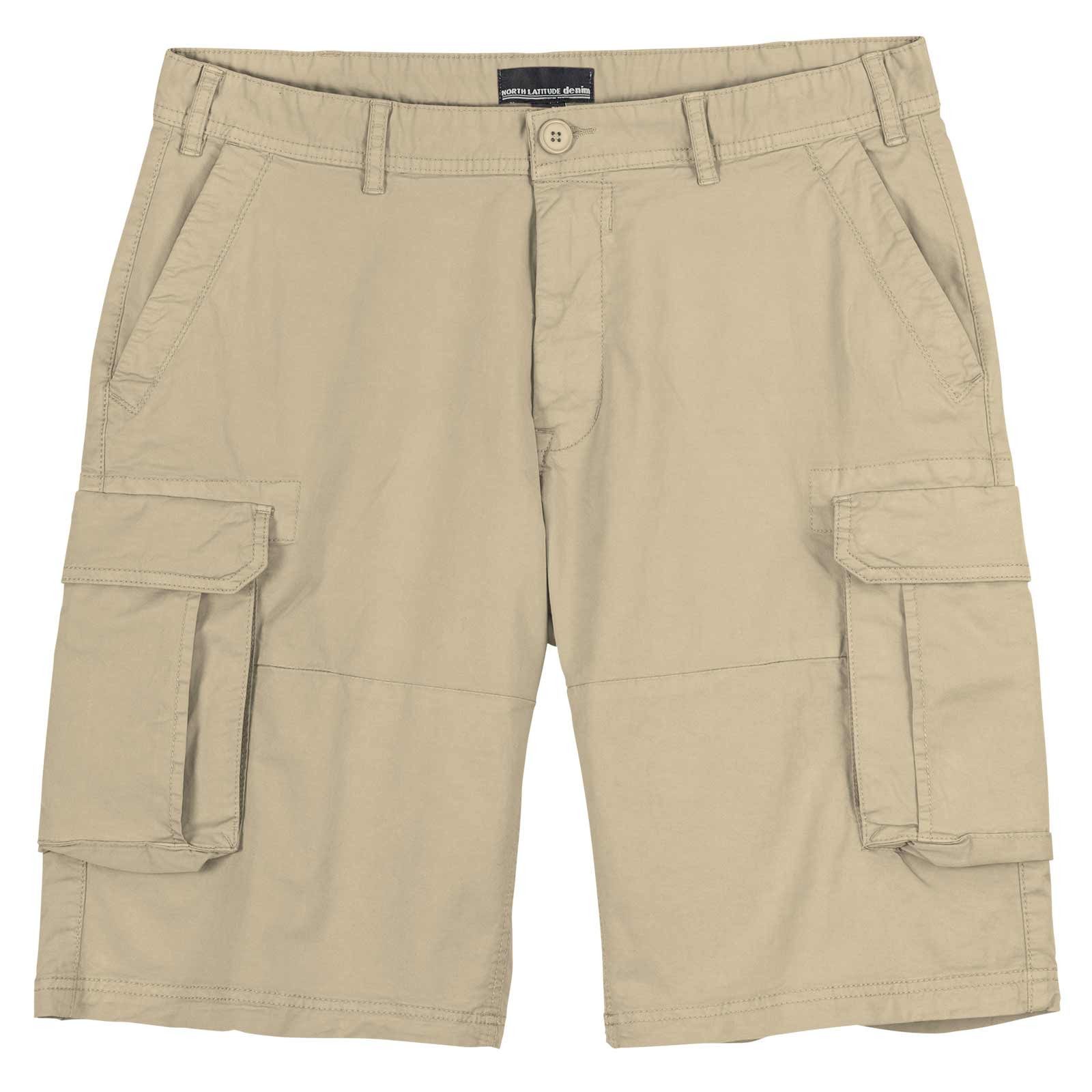 north 56 4 Карго North Latitude Cargo-Shorts sand Übergröße