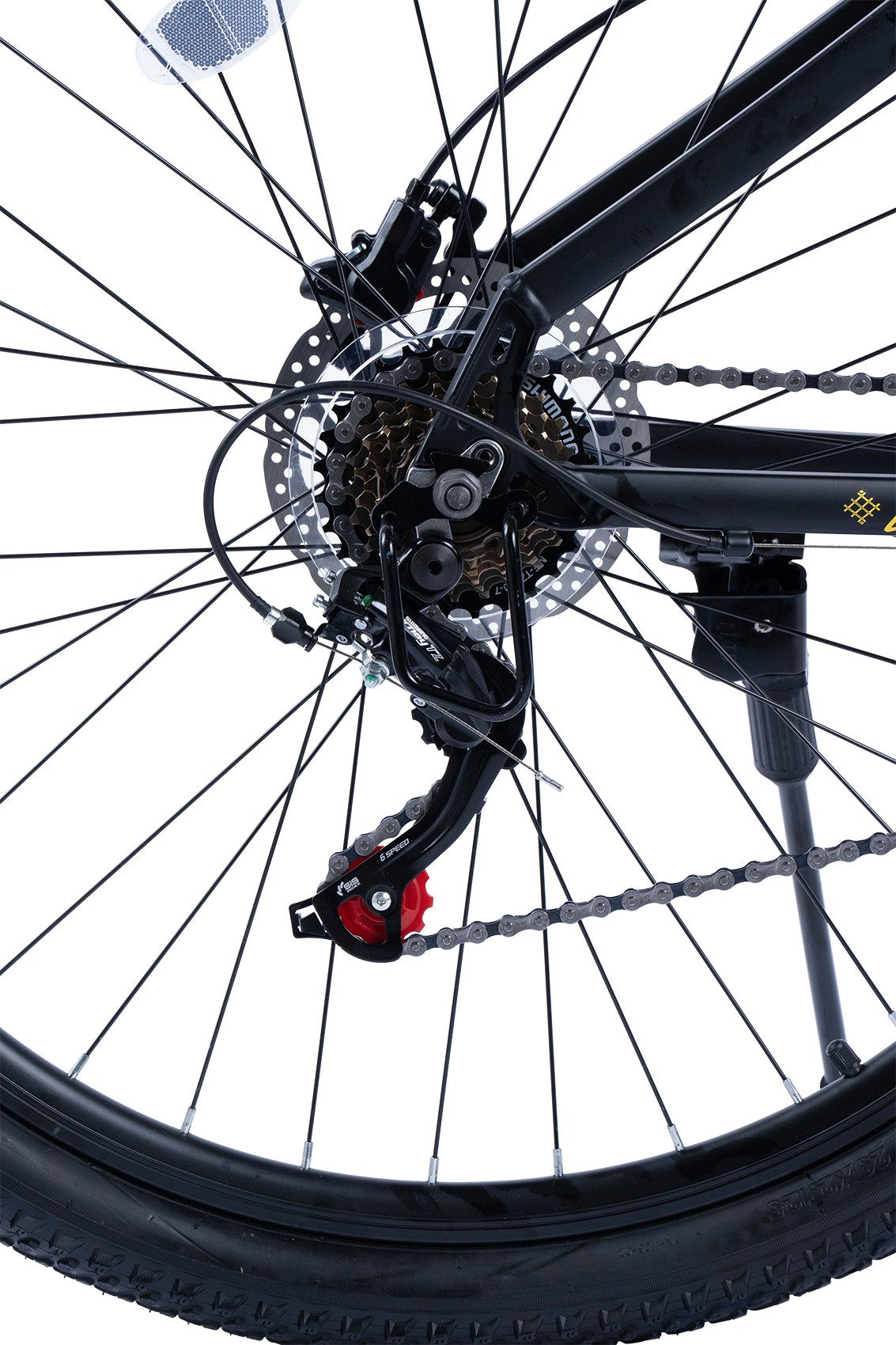 Odikalo Urbanbike 21-Gang Hydraulische Scheibenbremsen Hardtail-Rahmen Federungsgabel