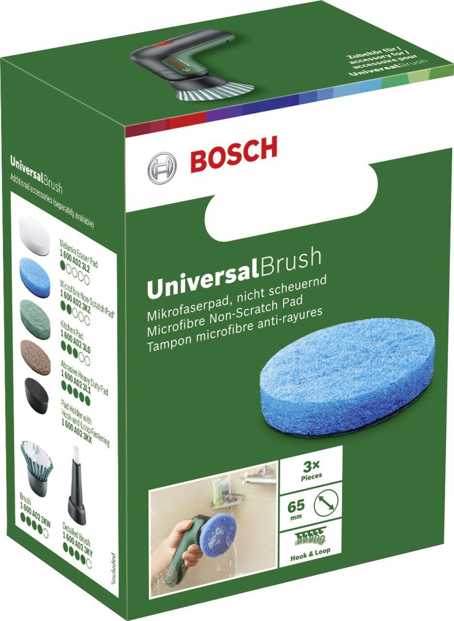 BOSCH nicht für Bosch Mikrofaserpfad, Drahtbürste scheuernd