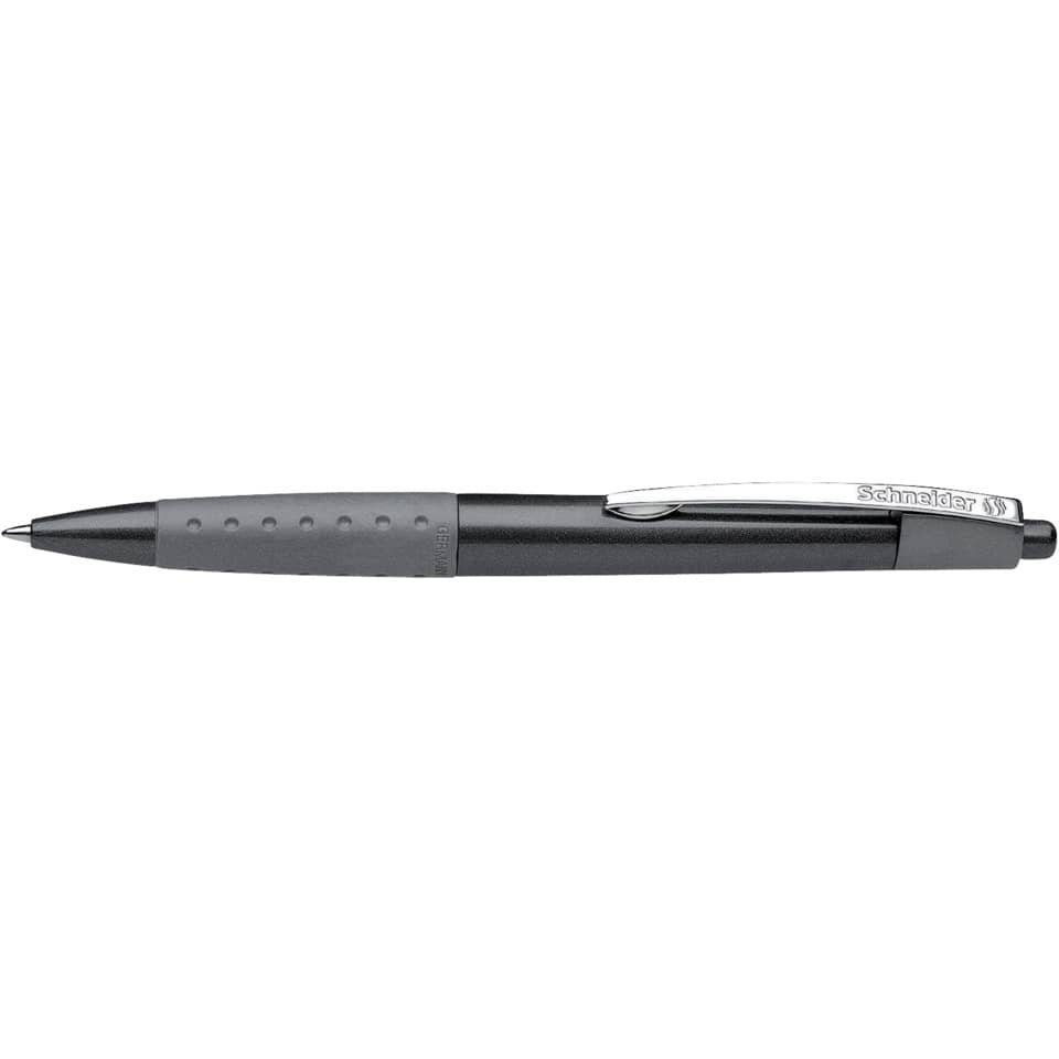 SCHNEIDER Druckkugelschreiber Schneider Loox schwarz 135501 Druckkugelschreiber Kuli Kugelschreiber