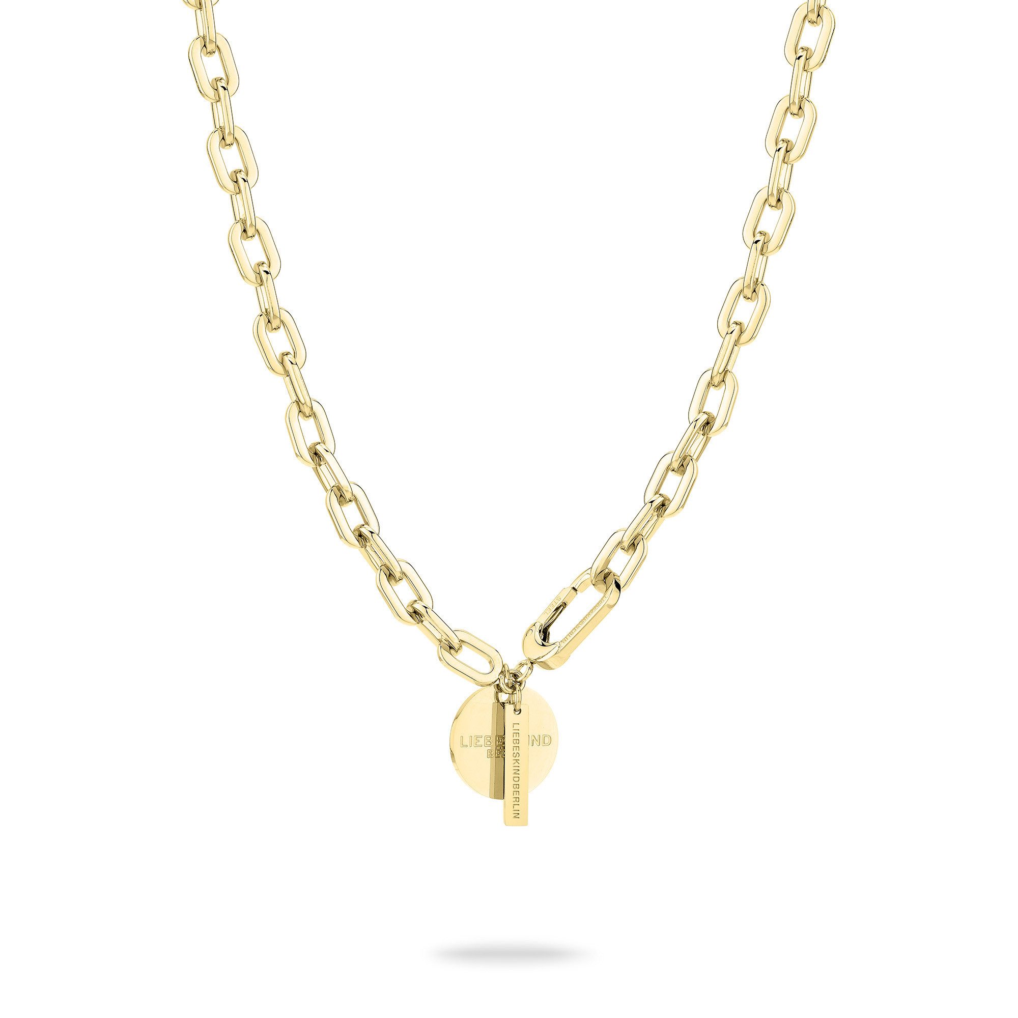 Kette mit Anhänger The Double Tag Edelstahl