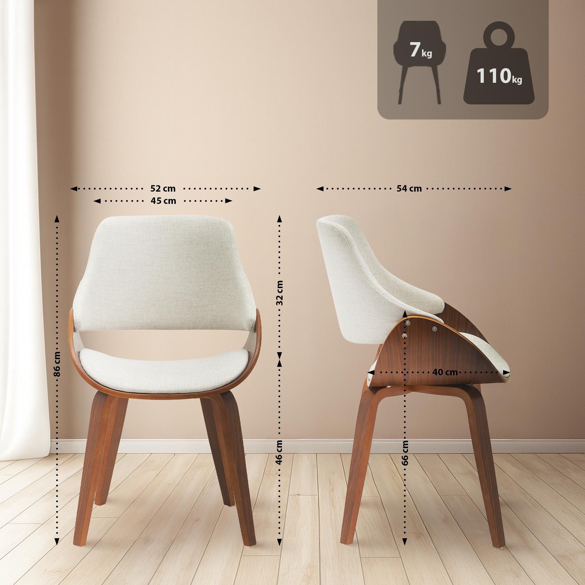CLP Esszimmerstuhl (2er Set) günstig online kaufen