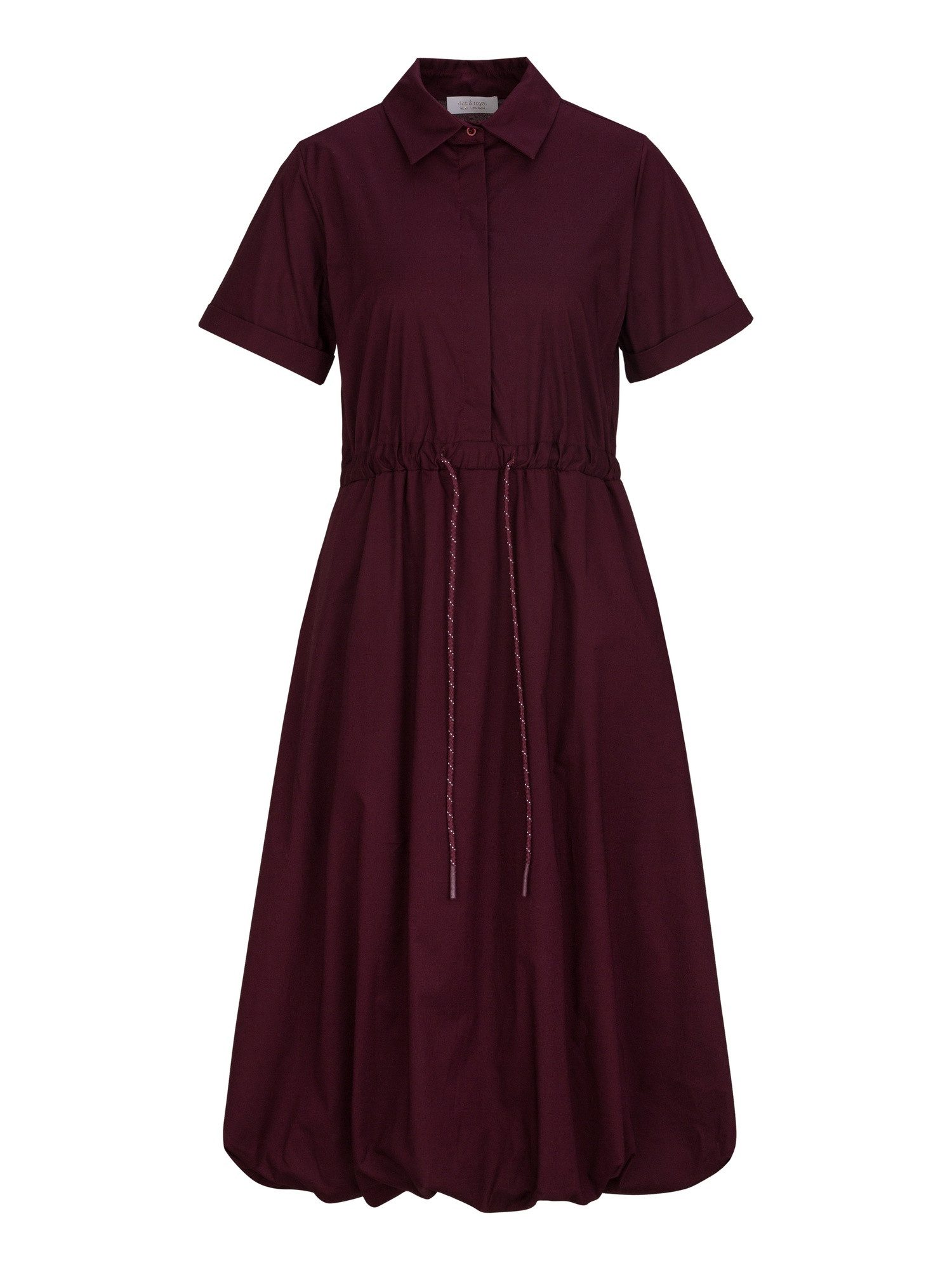 RICHROYAL Sommerkleid D-Kleid aus Baumwollmix mit Rundhals und Viertelarm