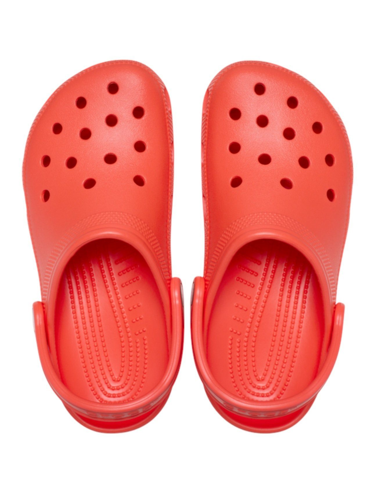 Crocs Sandale Classic Clog hellrot Damen Badeschuh