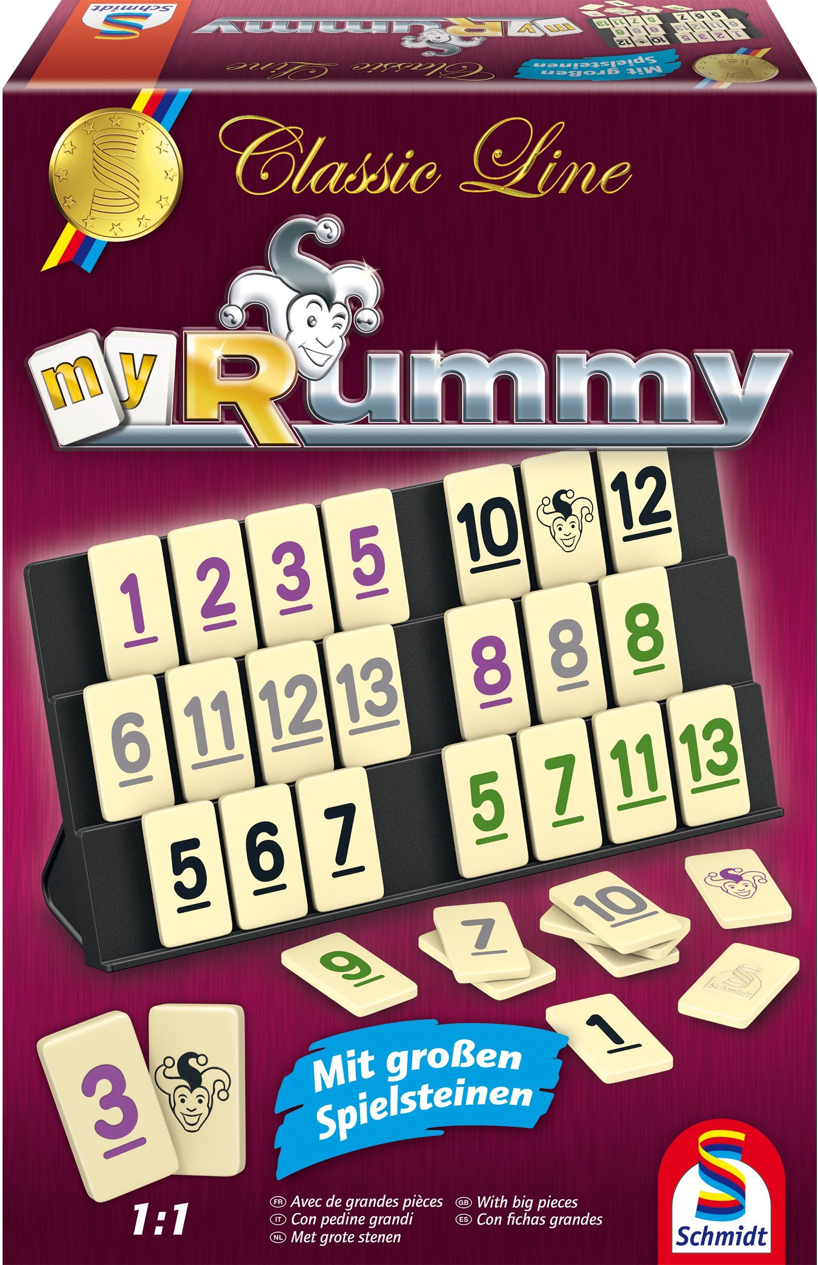 Line, MyRummy® Spiel, Schmidt Spiele Classic