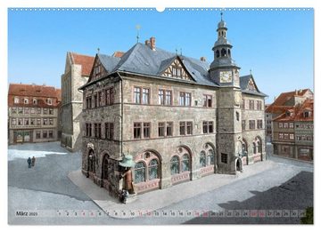 CALVENDO Wandkalender Thüringen um das Jahr 1900 – Fotos neu restauriert und detailcoloriert. (Premium, hochwertiger DIN A2 Wandkalender 2023, Kunstdruck in Hochglanz)