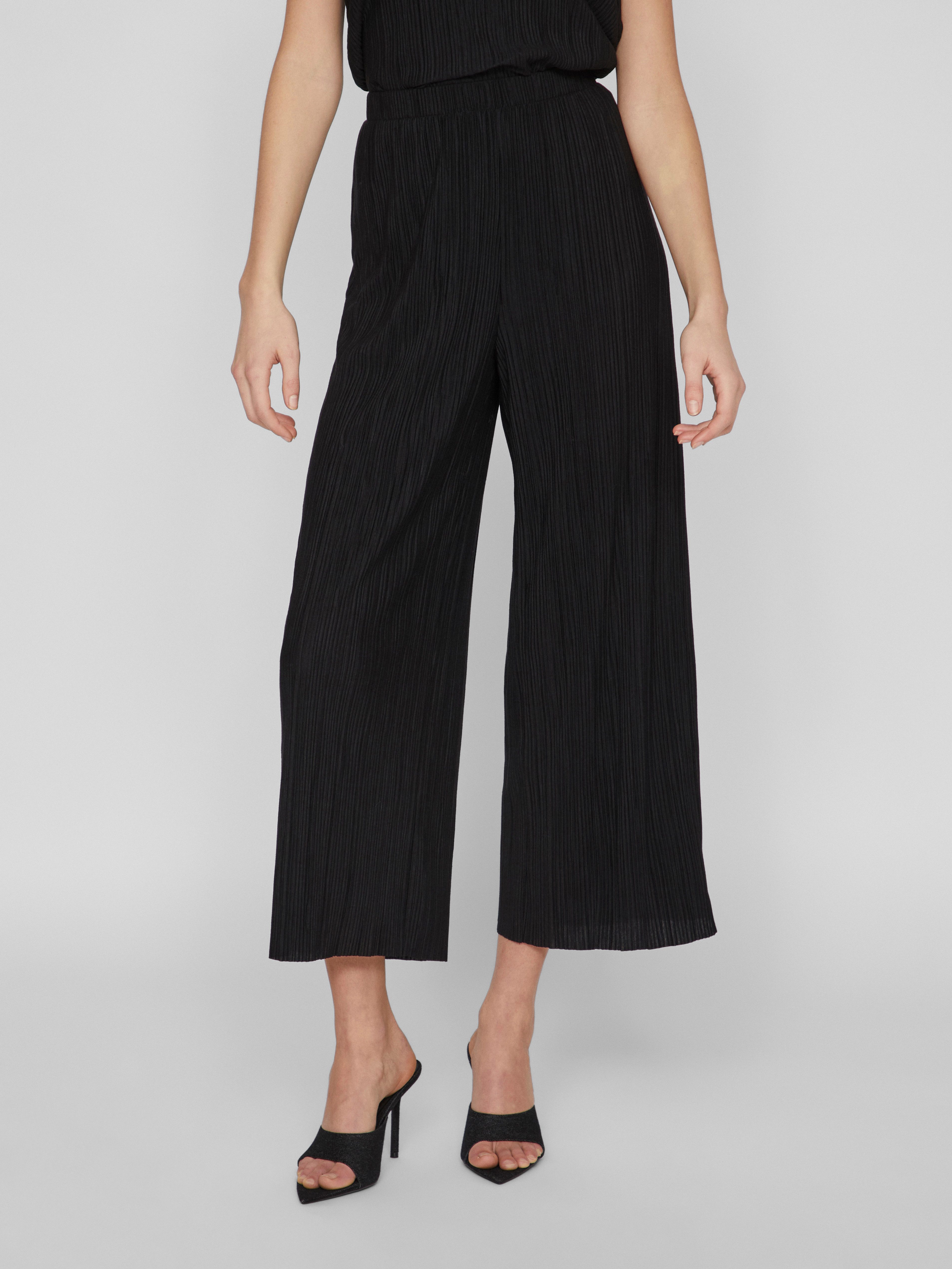Vila Schlupfhose VIPLISA HW CULOTTE PANTS - NOOS Sommerhose, plissierte Opt günstig online kaufen