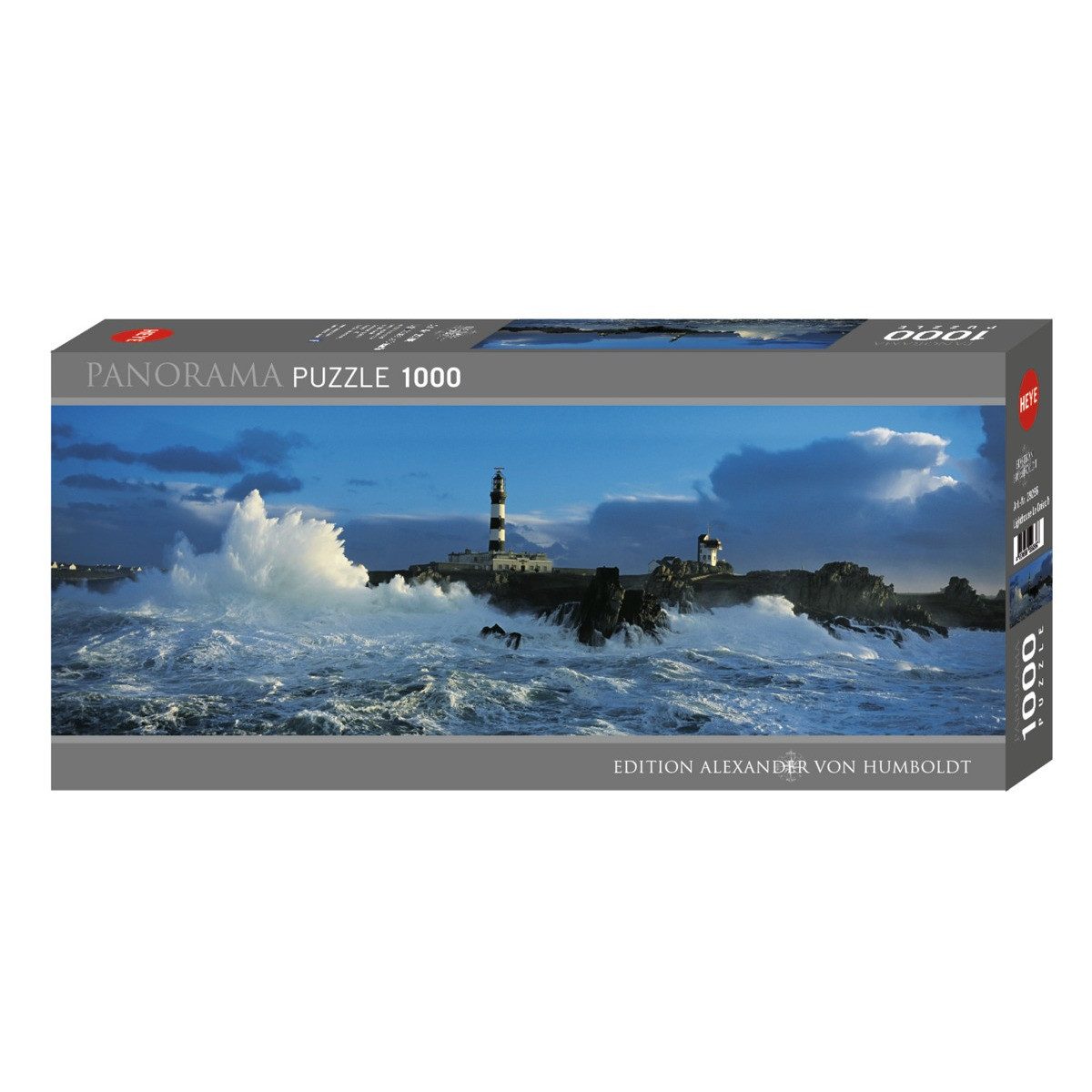 Heless Puzzle HEYE Puzzle Panorama Leuchtturm 1000 Teile, Puzzleteile