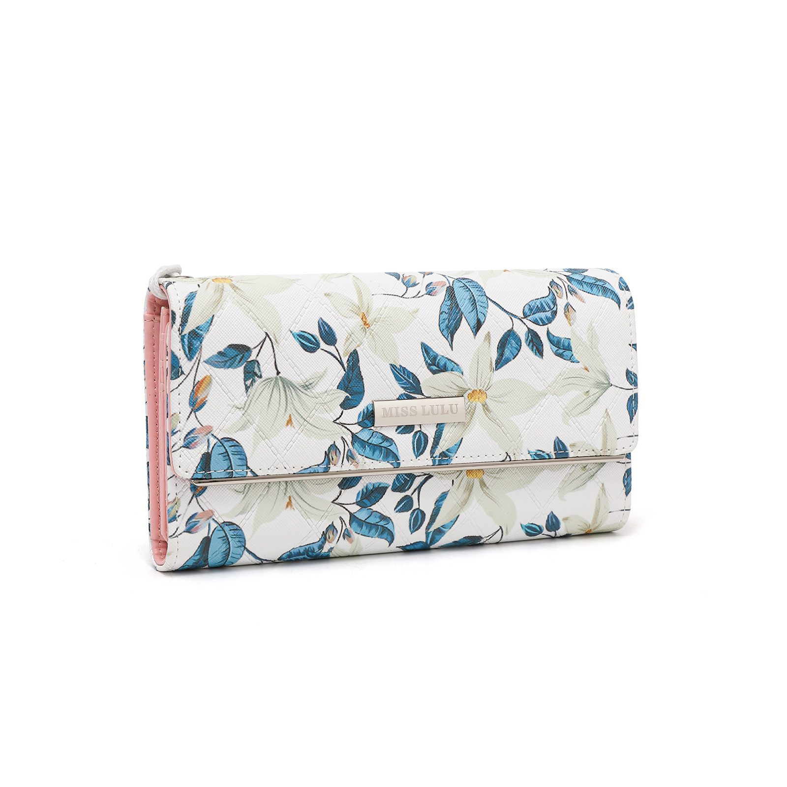 Miss Lulu Geldbörse Damen Portemonnaie Groß, Elegante Geldbörse aus PU-Lede günstig online kaufen