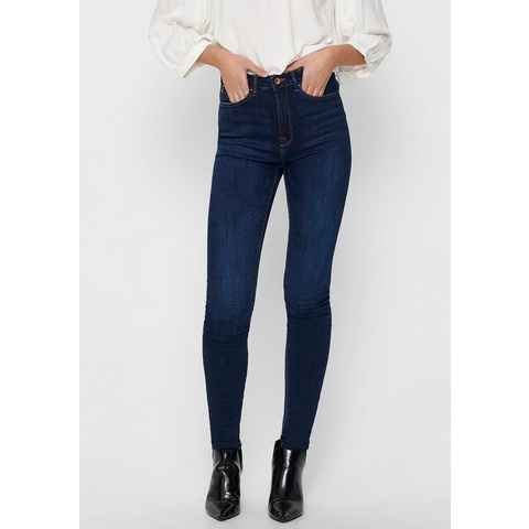 ONLY High-waist-Jeans ONLPAOLA LOLA HW SK DNM AZG 132907