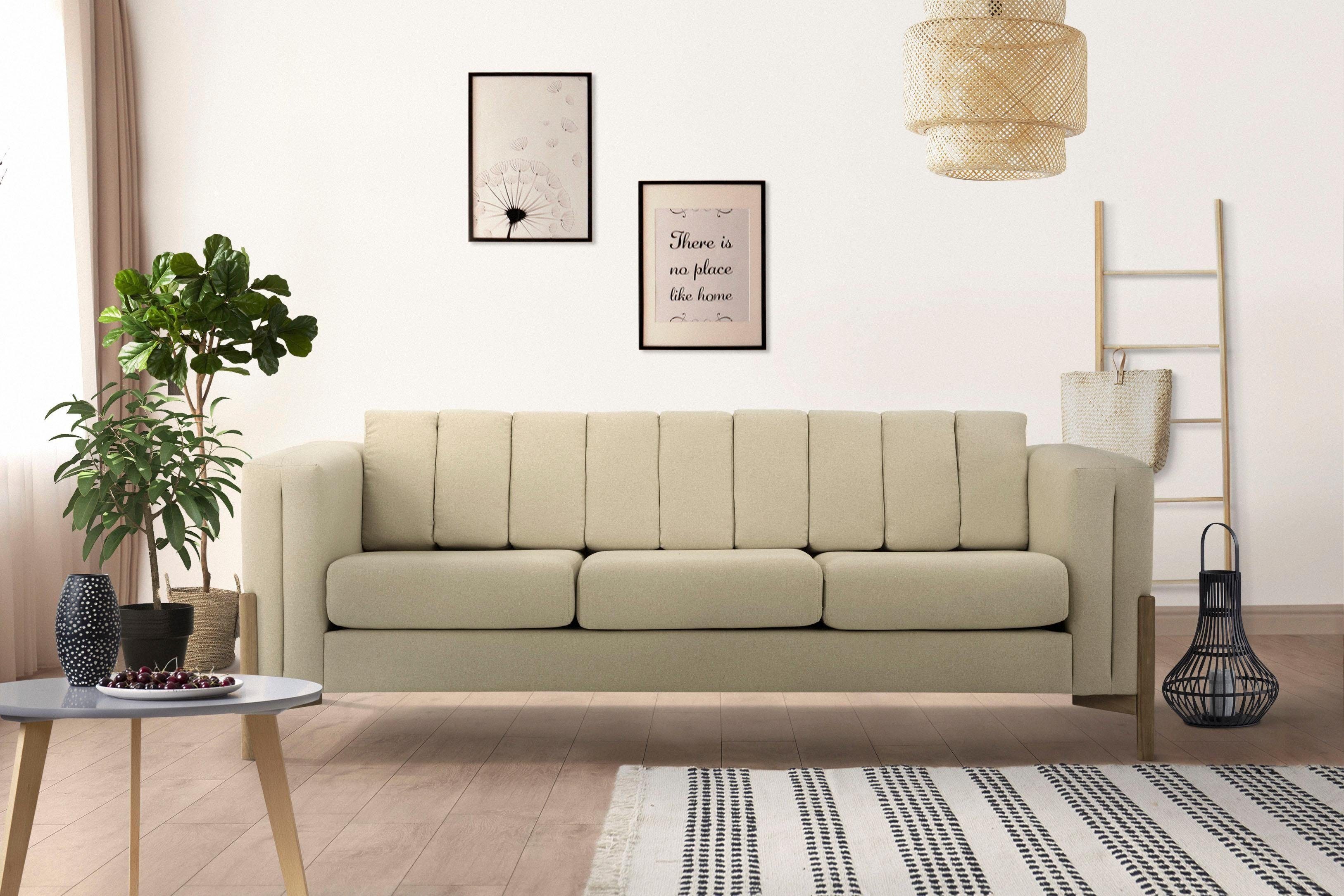 Home affaire 3-Sitzer Haki