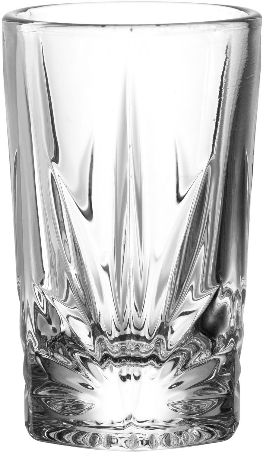 LEONARDO Schnapsglas CAPRI, 4-tlg., Glas, 70 ml, 4-teilig