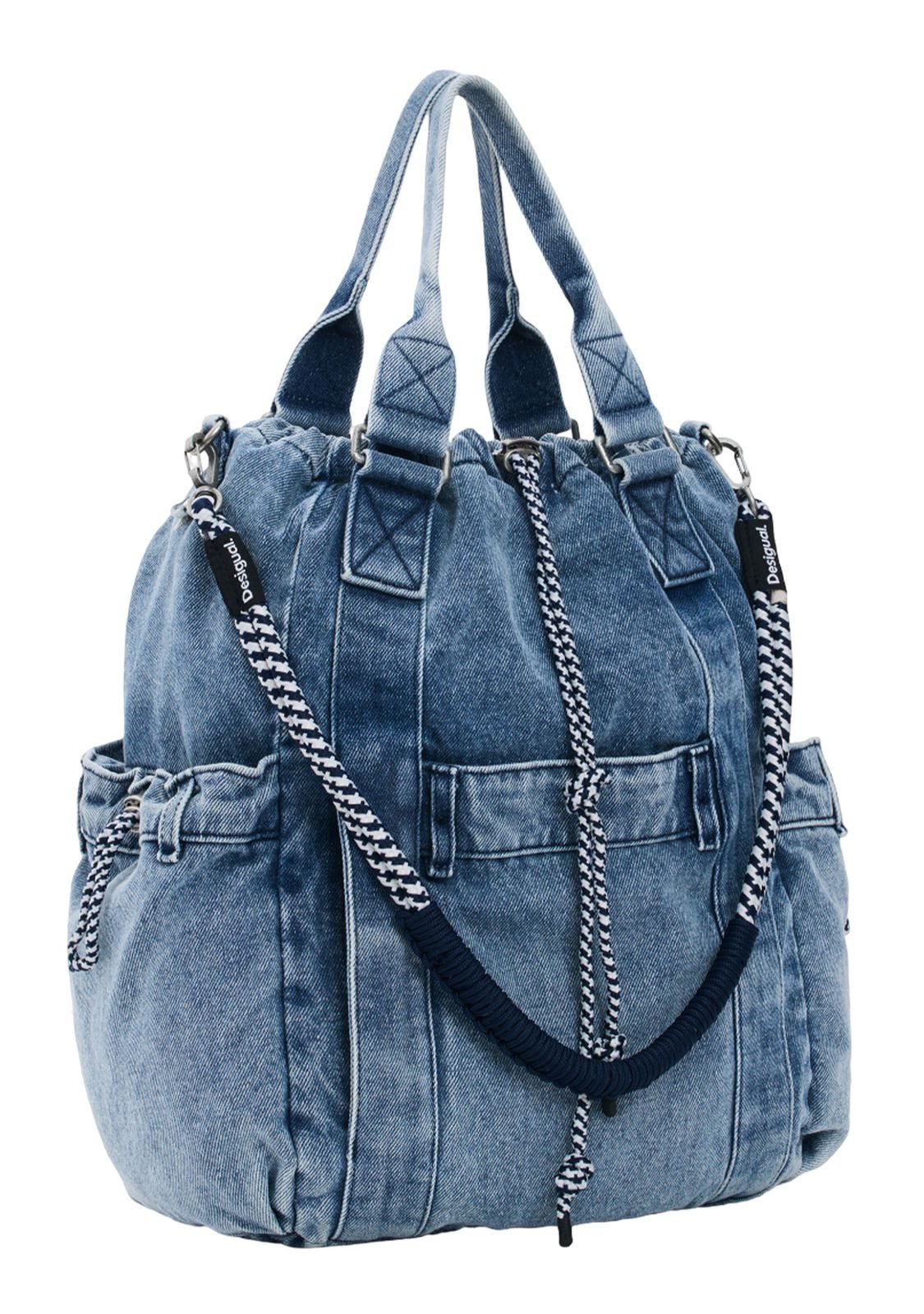 Desigual Rucksack Jackdenim Globe Backpack (Set, 2-tlg)