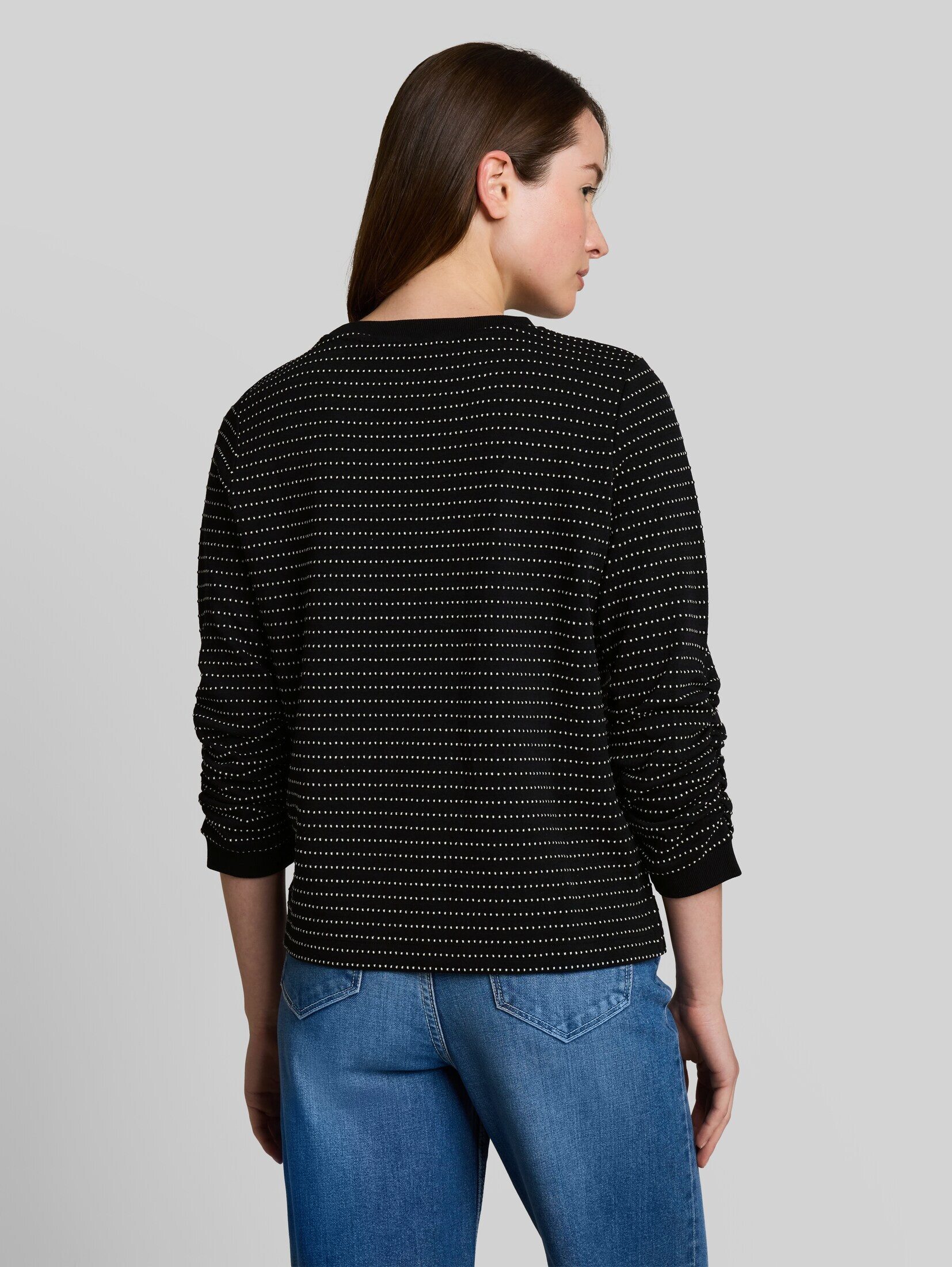 TOM TAILOR Denim Sweatshirt Strick & Sweatshirts Sweatshirt mit Raffungen