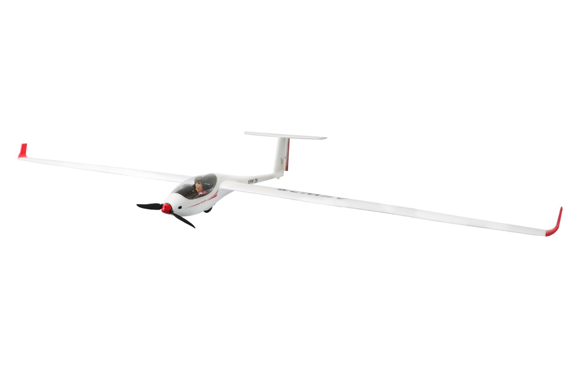Robitronic RC-Flugzeug MODSTER ASW 28 V2 ARTF Segelflugmodell mit Brushless