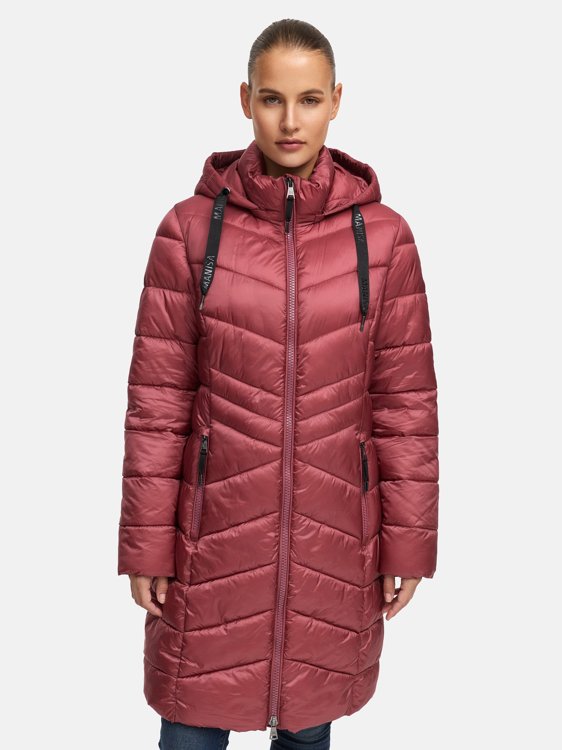 Manisa Steppmantel mit abnehmbarer Kapuze günstig online kaufen