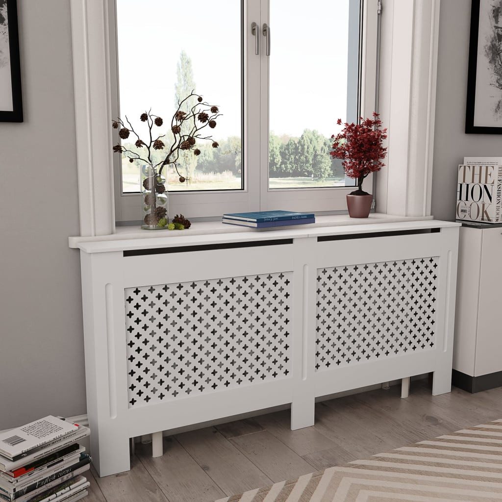 vidaXL Heizungsverkleidung 172 x 19 x 815 cm Heizungsverkleidung Heizungsabdeckung Heizkörperabde