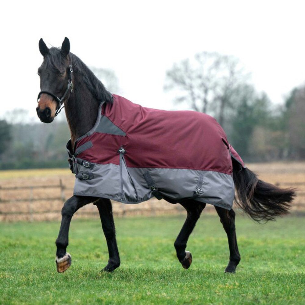 HKM Pferde-Regendecke HKM Highneckdecke Yukon 600D mit glattem Futter
