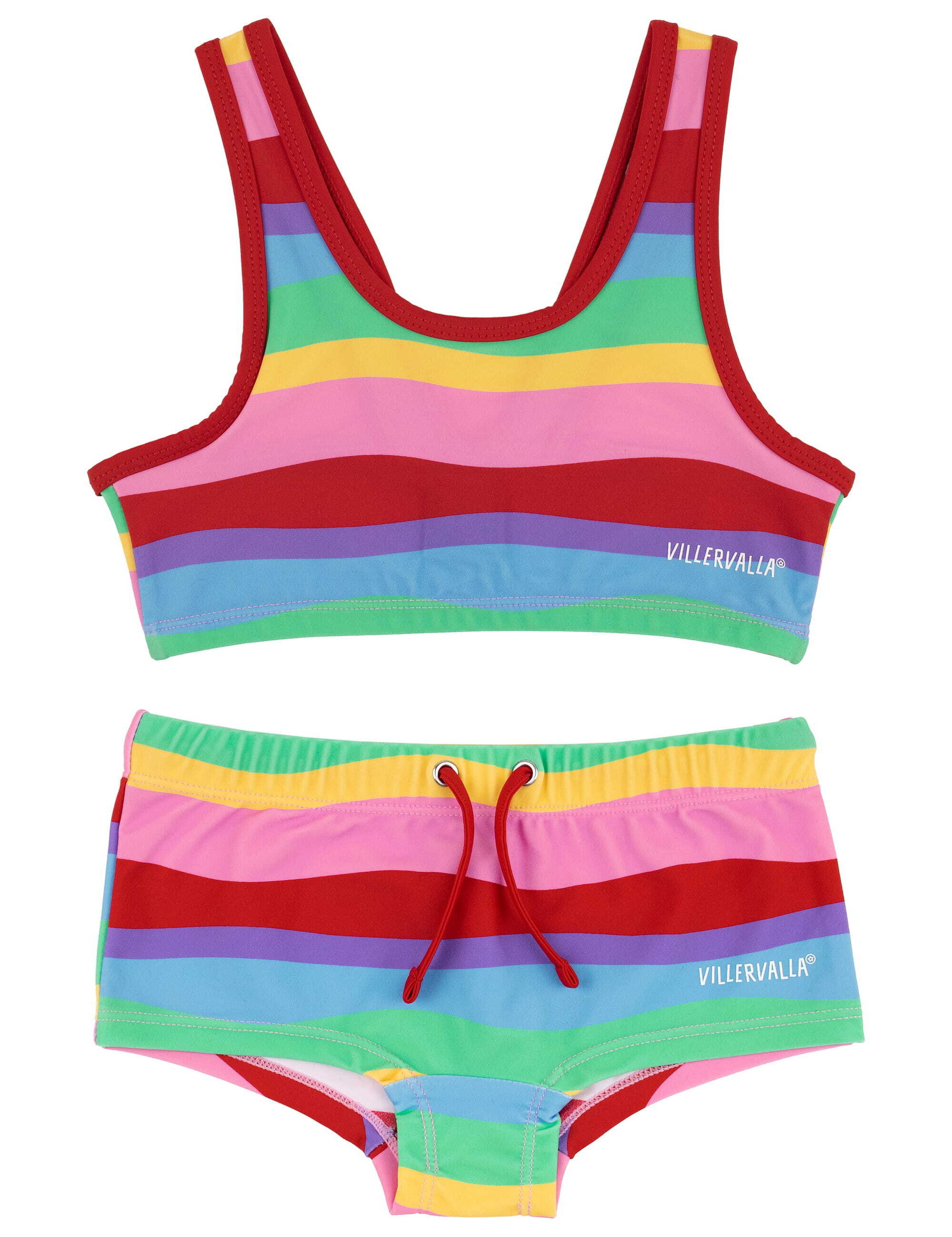 Bustier-Bikini Bikini Streifen