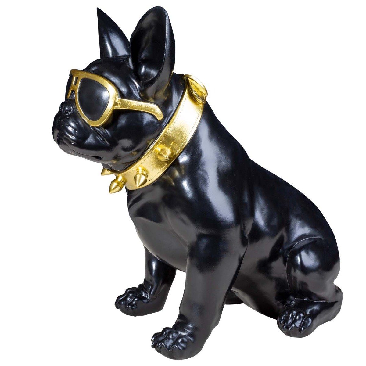 colourliving Dekofigur Französische Bulldogge Deko Hundefigur günstig online kaufen