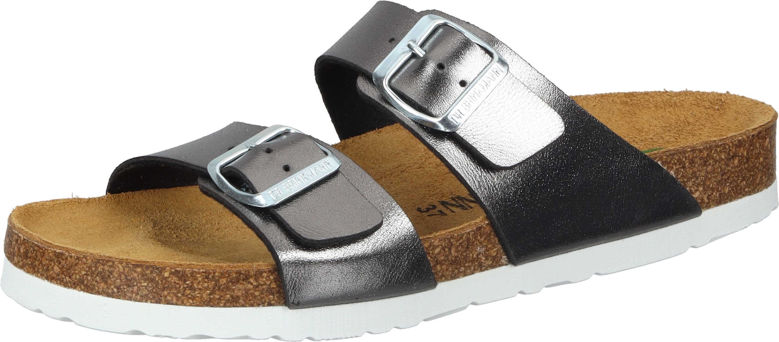 Dr. Brinkmann Pantoletten Pantolette aus strapazierfähigen Gewebefasern