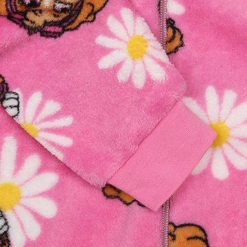 Sarcia.eu Schlafanzug Paw Patrol Skye - Rosa Kinder Fleece-Einteiler mit Kapuze, 7-8 Jahre