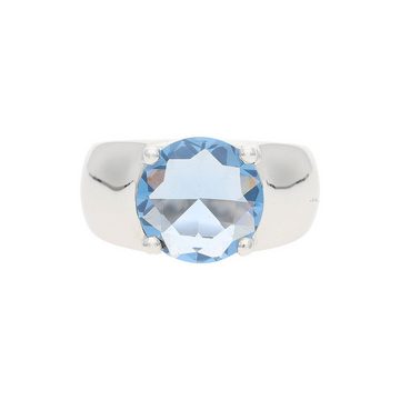 JuwelmaLux Fingerring JuwelmaLux Ring 925/000 Sterling Silber mit synth. Zirkonia blau JL30- (kein Set, 1-tlg)