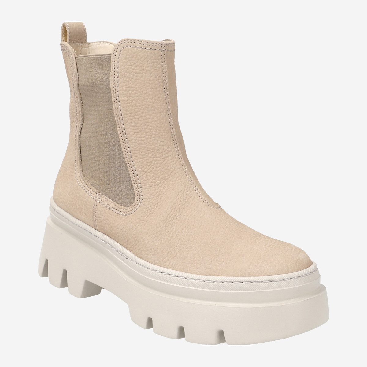 Paul Green Paul Green 9124-012, Stiefeletten, Chelsea Boots, Beige, Damen C günstig online kaufen