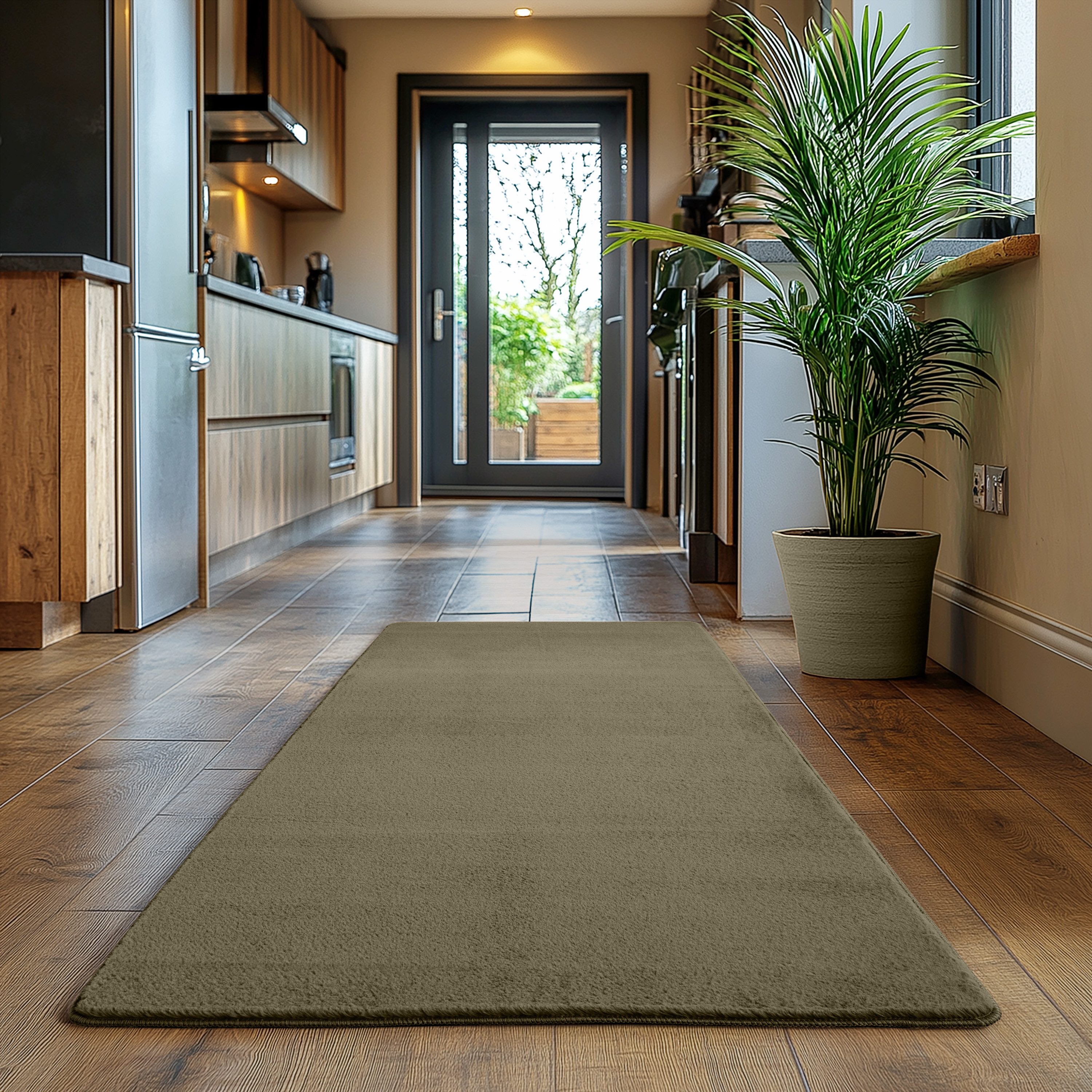 SIMPEX24 Teppich Unicolor - Einfarbig, Läufer, Höhe: 11 mm, Perfekt geeignet für Wohnzimmer, Schlafzimmer,Kinderzimmer