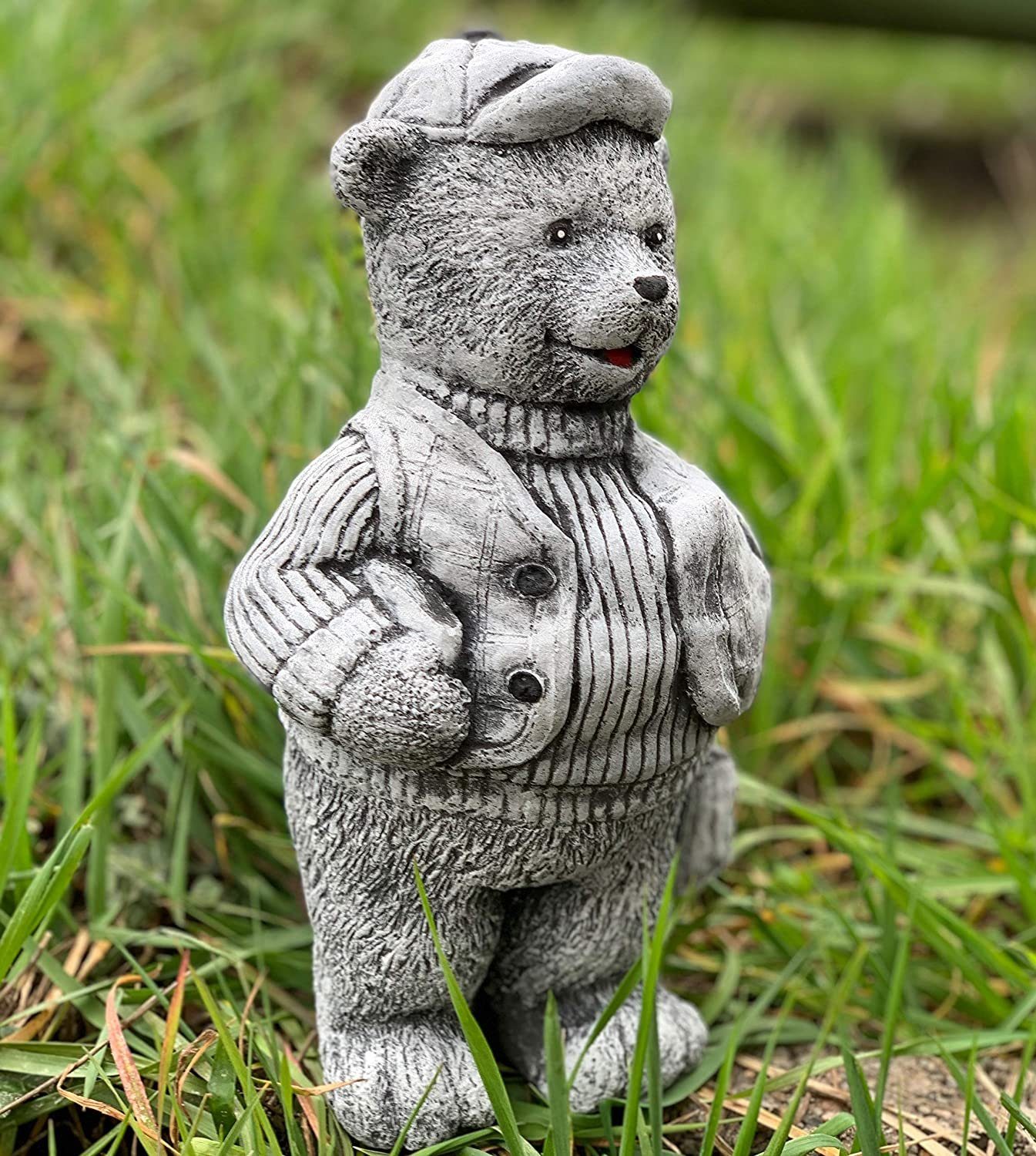 Gartenfigur and Steinfigur Teddy Style Stone Paul